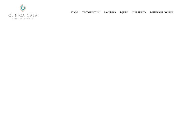 Screenshot of clinicagaladental.es