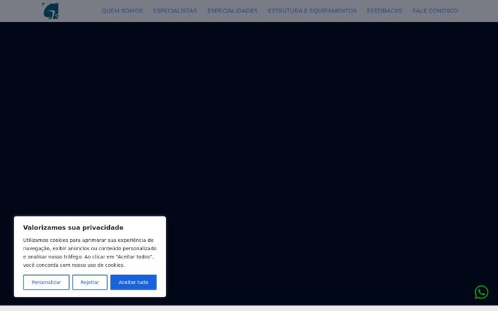 Screenshot of clinicagarofalo.com.br