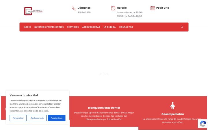 Snímek obrazovky clinicagascon.es
