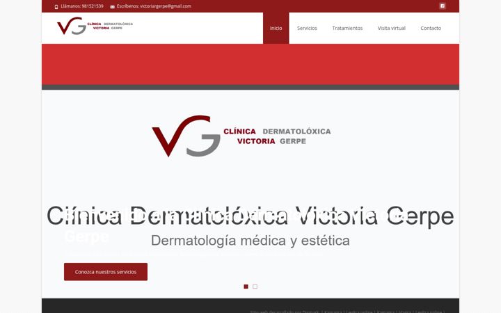 Screenshot of clinicagerpe.es