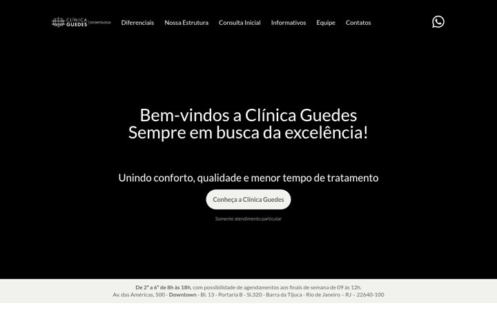 Screenshot of clinicaguedes.com.br