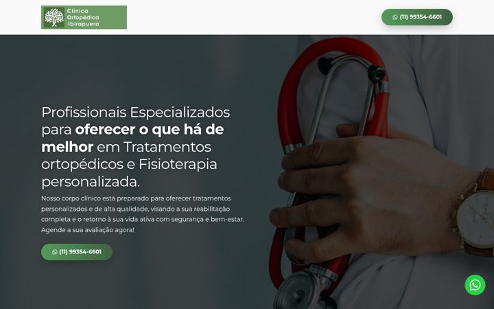 Screenshot of clinicaibirapuera.com.br