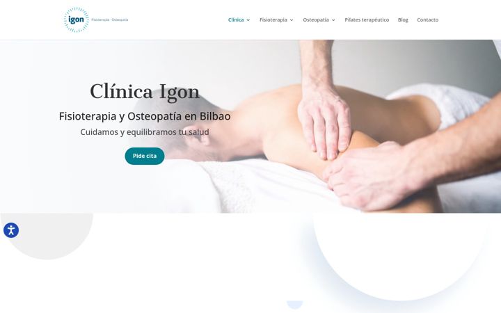 Screenshot of clinicaigon.com