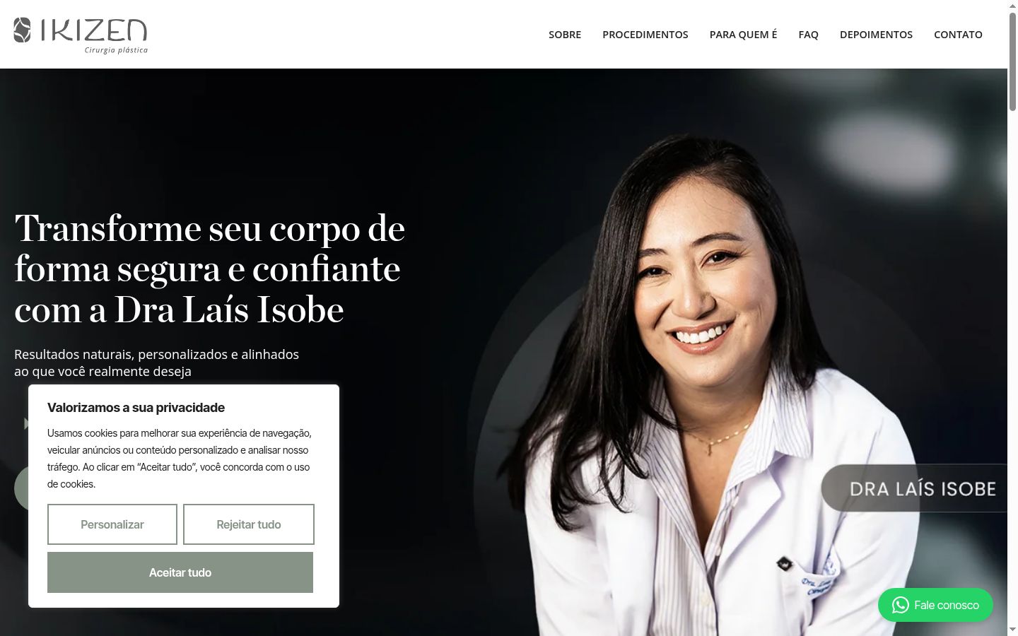 Screenshot van de toestemmingsbanner zoals getoond vóór enige interactie