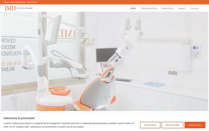 Screenshot of clinicaimd.com