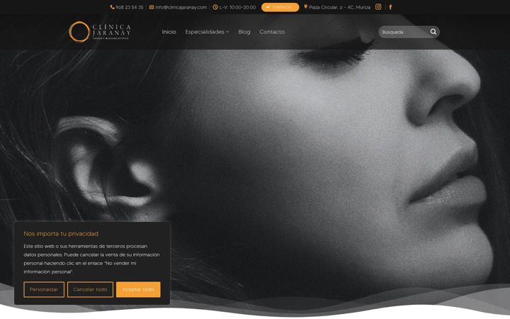 Screenshot of clinicajaranay.com