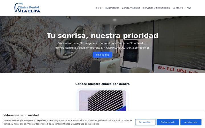 Screenshot of clinicalaelipa.com