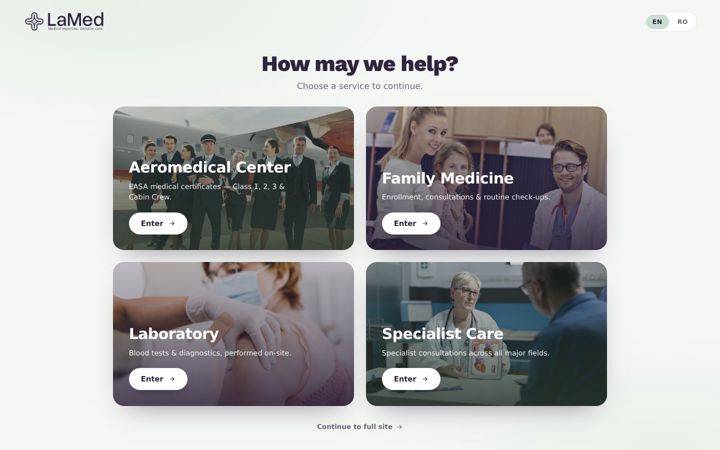 Screenshot of clinicalamed.com