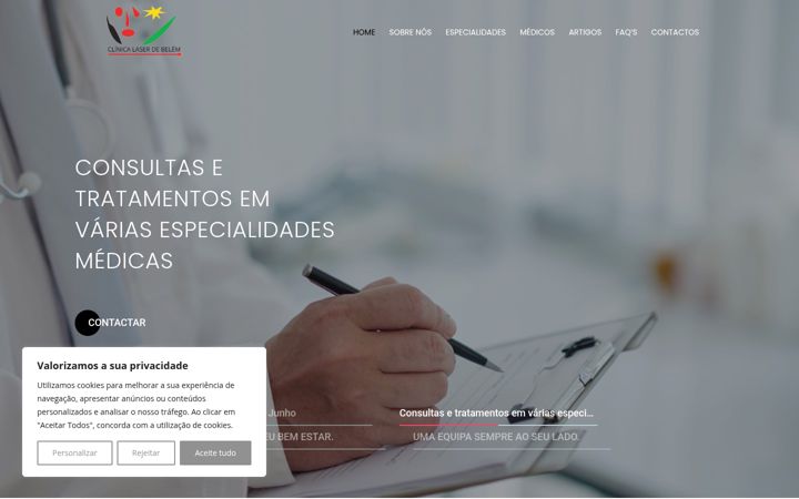 Ekrano kopija clinicalaserdebelem.pt
