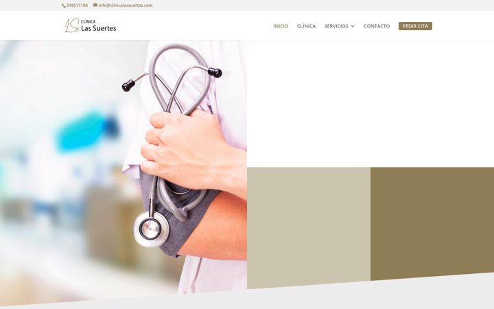 Screenshot of clinicalassuertes.com