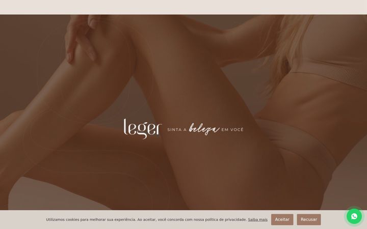 Screenshot di clinicaleger.com.br