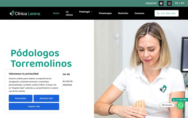 Screenshot of clinicalerena.com