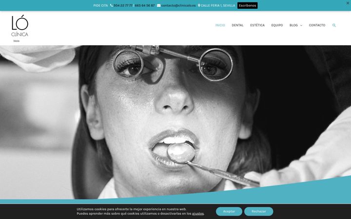 Screenshot του clinicalo.es