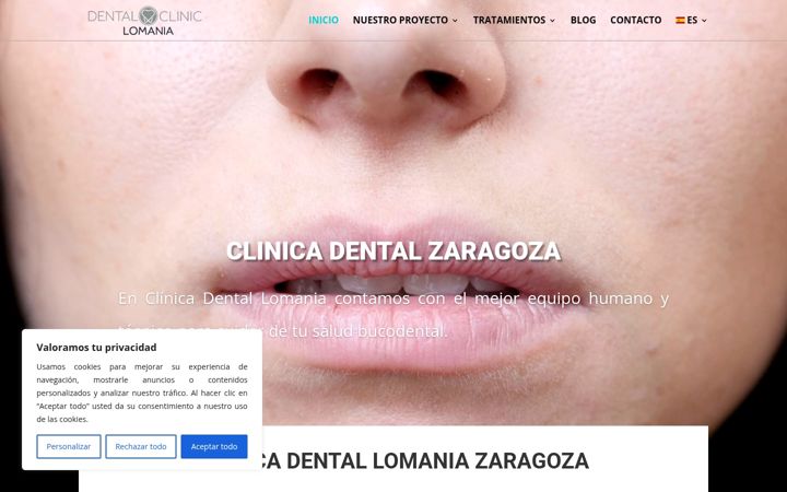 Screenshot του clinicalomania.es