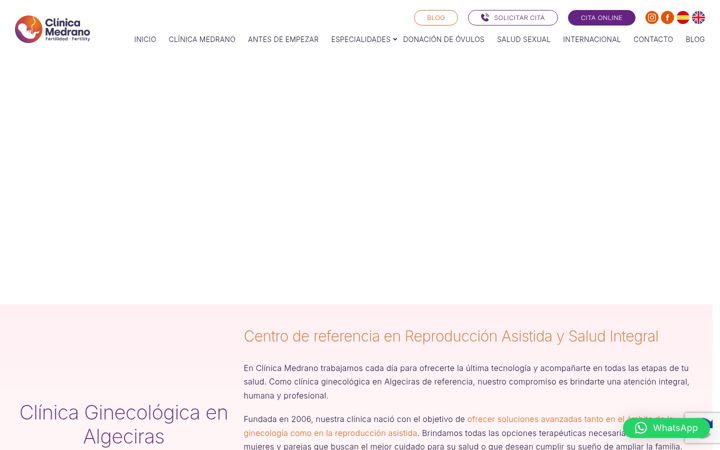 Screenshot of clinicamedrano.com