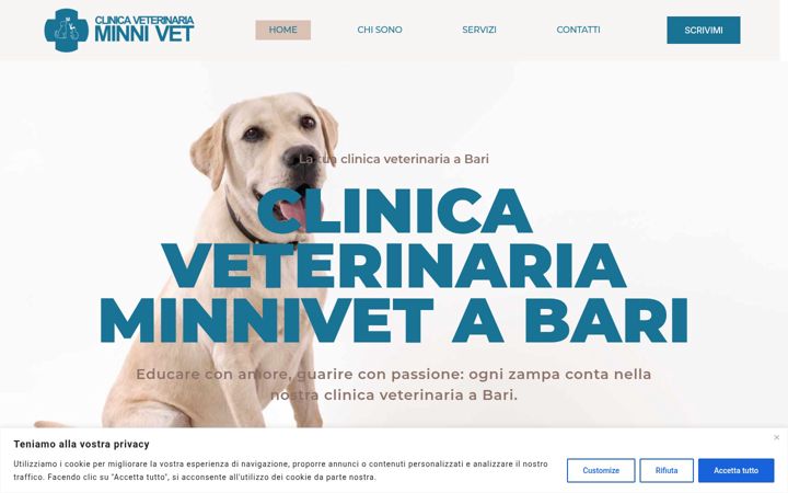 Captura de ecrã de clinicaminnivet.it