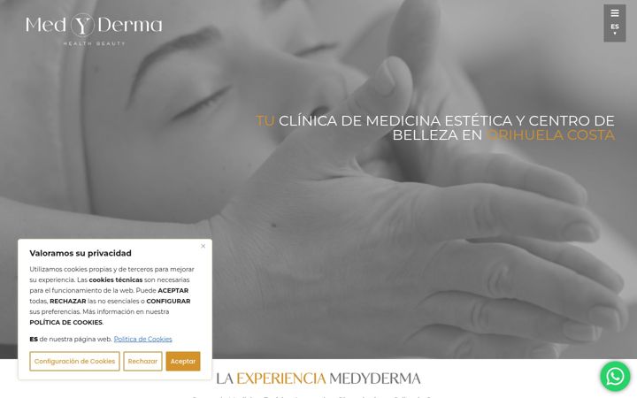Screenshot of clinicamyd.es