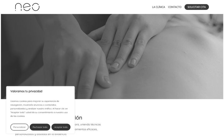 Screenshot of clinicaneo.com