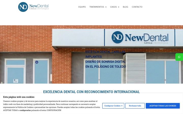 Snímek obrazovky clinicanewdental.es