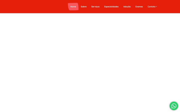 Skjámynd af clinicaoegato.com.br