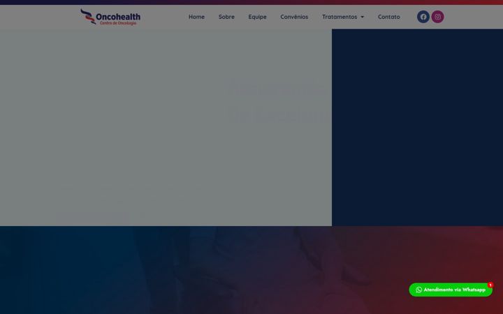 Screenshot of clinicaoncohealth.com.br