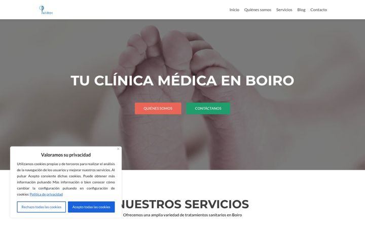 Screenshot of clinicapasinos.es