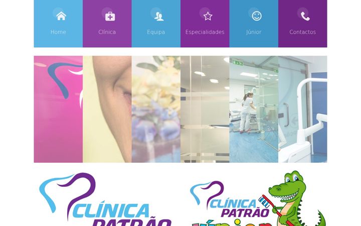 Screenshot di clinicapatrao.pt
