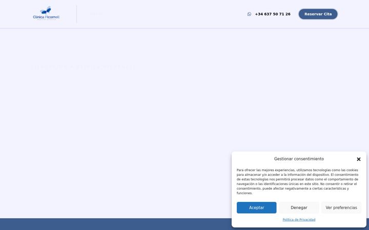 Screenshot of clinicapicornell.es