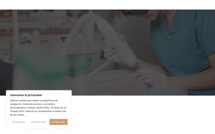 Screenshot of clinicapodologicavilchezmartinez.com