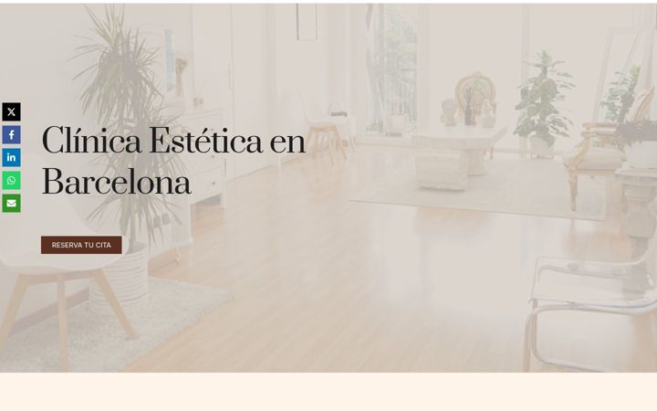 Screenshot of clinicaprestige.com