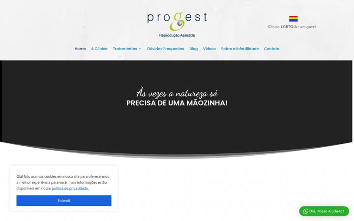 Screenshot of clinicaprogest.com.br