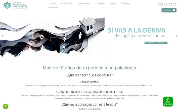 Screenshot of clinicapsicologicamadrid.es