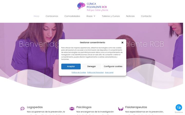 Screenshot of clinicarcb.com