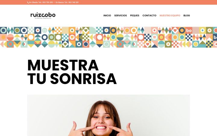 Screenshot of clinicaruizcobo.com