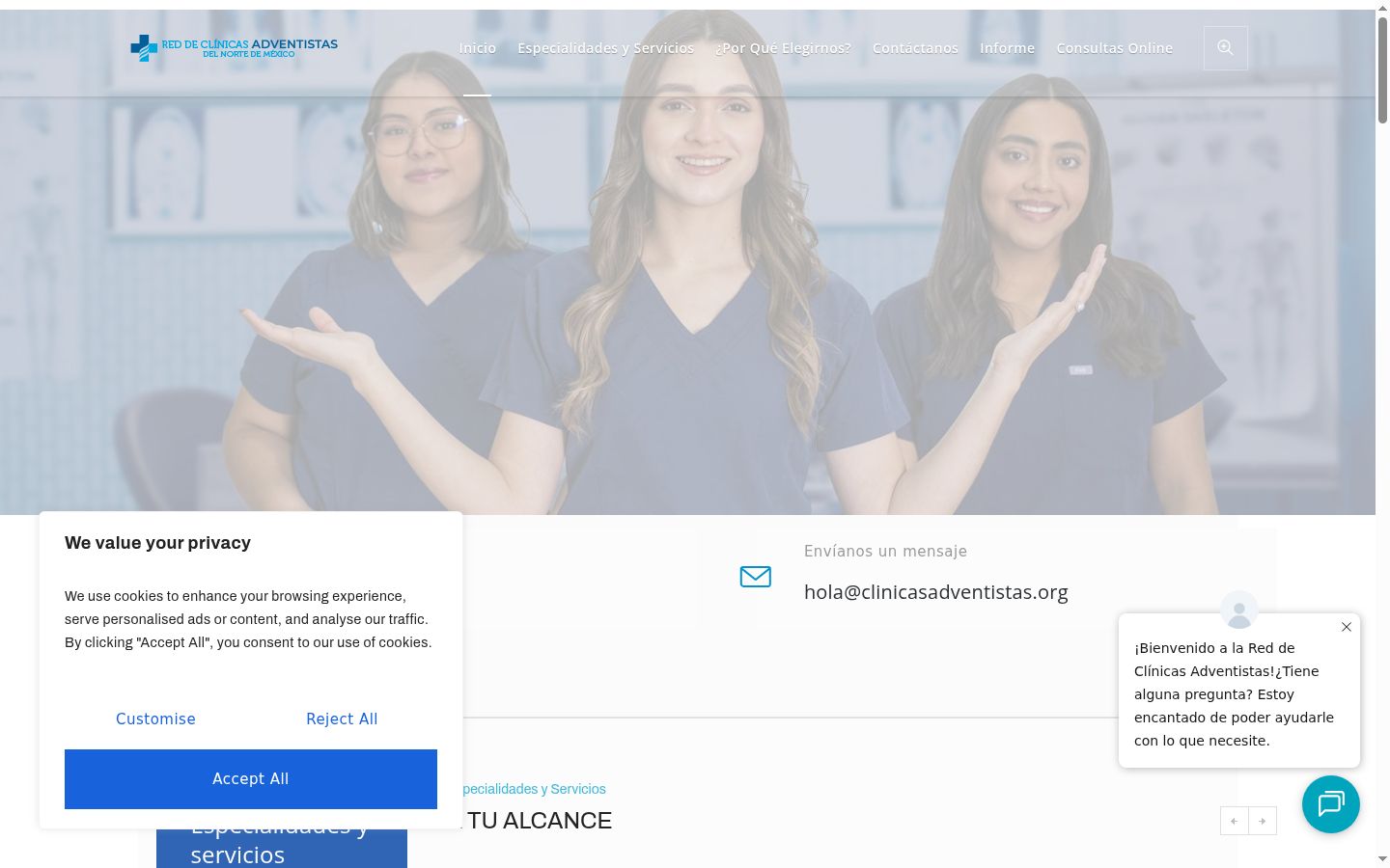 Screenshot van de toestemmingsbanner zoals getoond vóór enige interactie
