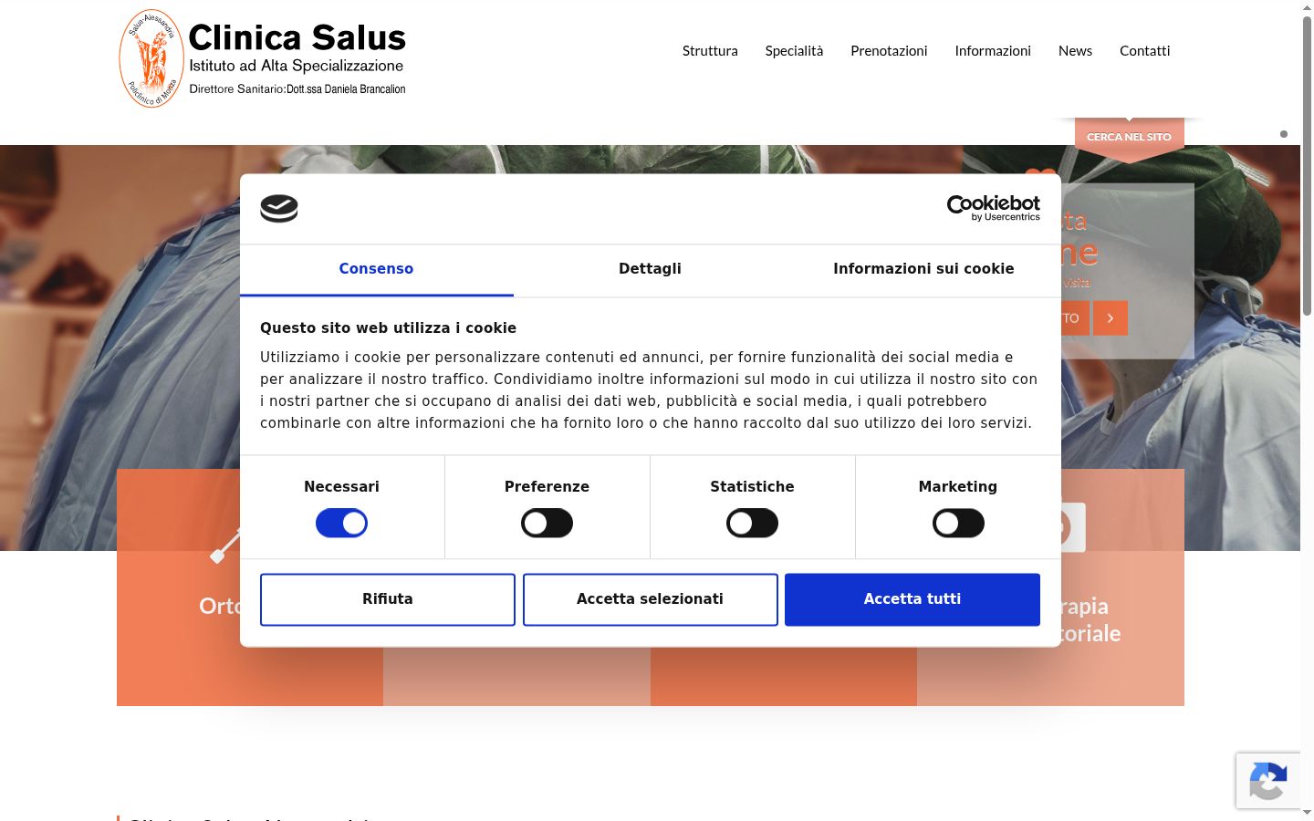 Screenshot tal-banner tal-kunsens muri qabel kwalunkwe interazzjoni