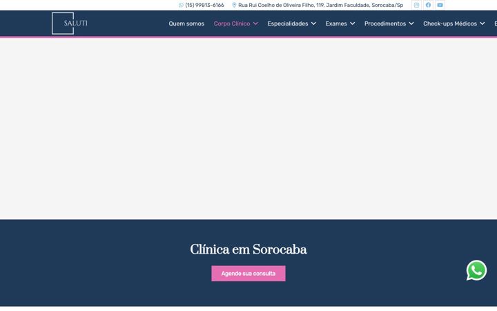 Screenshot of clinicasaluti.com.br