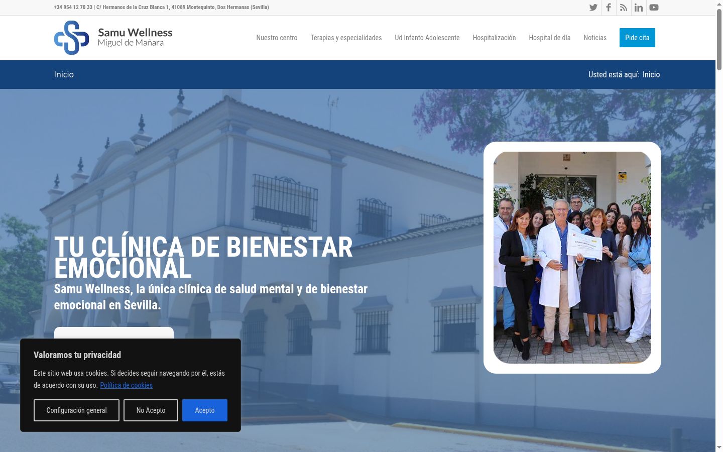 Screenshot tal-banner tal-kunsens muri qabel kwalunkwe interazzjoni