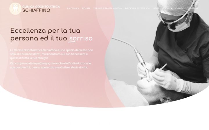 Ekrānuzņēmums no clinicaschiaffino.it
