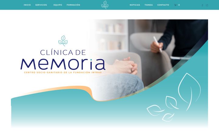 Screenshot του clinicasdememoria.es