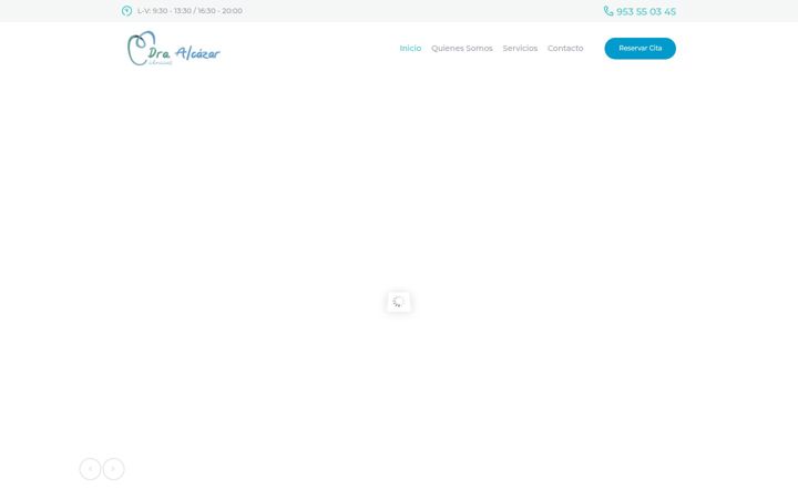Screenshot of clinicasdoctoraalcazar.com