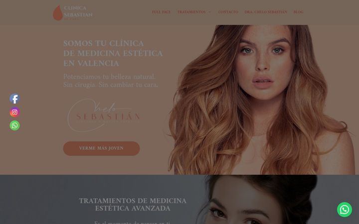 Screenshot of clinicasebastian.es