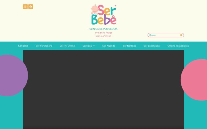 Snimka zaslona za clinicaserbebe.com.br