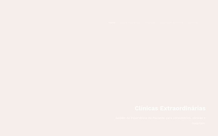 Snimka zaslona za clinicasextraordinarias.com.br