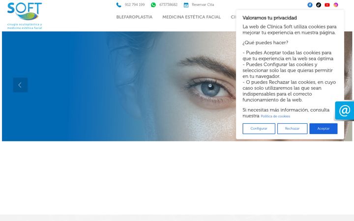 Screenshot of clinicasoft.com