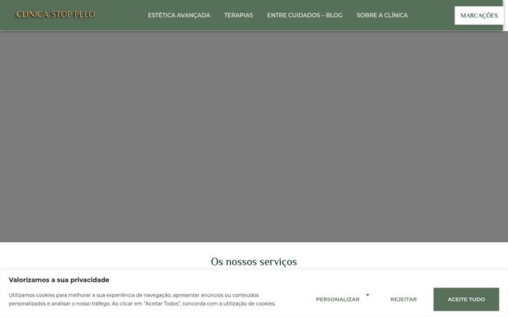 Zrzut ekranu clinicastoppelo.pt