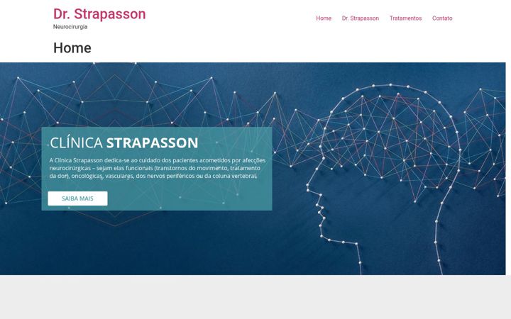 Screenshot of clinicastrapasson.com