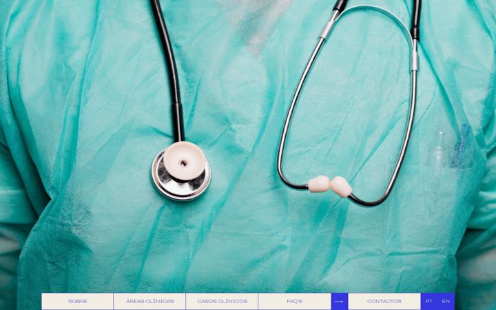 Zrzut ekranu clinicastudio.pt