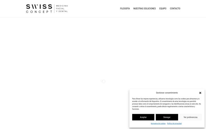 Screenshot of clinicaswissconcept.es
