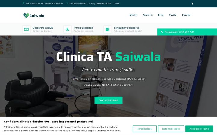 Screenshot of clinicata.net